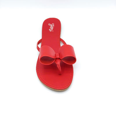 Red color Val sandal